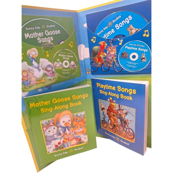 Sunny Day Studios Sing-along Songs & Stories for Kids 4 CDs and Books - Picture 5 of 8